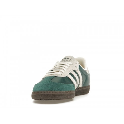 Кроссы adidas Samba OG Collegiate Green Cream White - мужская сетка размеров