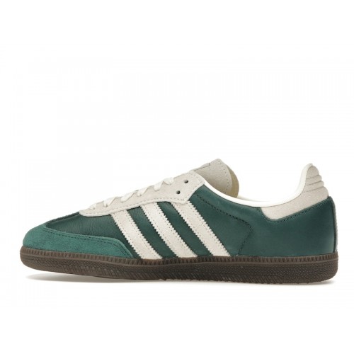 Кроссы adidas Samba OG Collegiate Green Cream White - мужская сетка размеров
