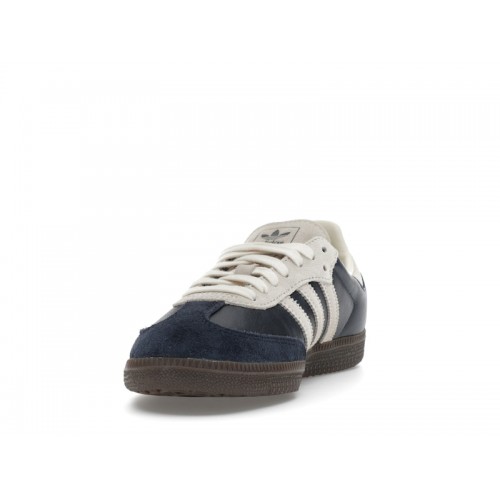 Кроссы adidas Samba OG Aurora Ink Cream White - мужская сетка размеров
