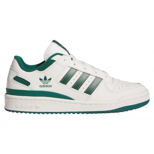 adidas Forum Low CL Cloud White Collegiate Green Silver Green - мужская сетка размеров