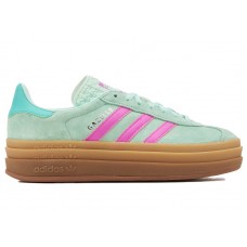 Подростковые кроссовки adidas Gazelle Bold Turqoise Pink (Kids)