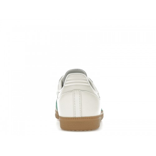Кроссы adidas Samba Off White Court Green (W) - женская сетка размеров