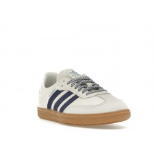 Женские adidas Samba Off White Dark Blue (W)