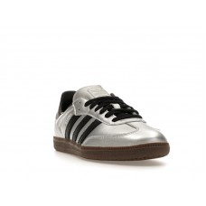 Женские adidas Samba OG Silver Metallic Black Gum (W)