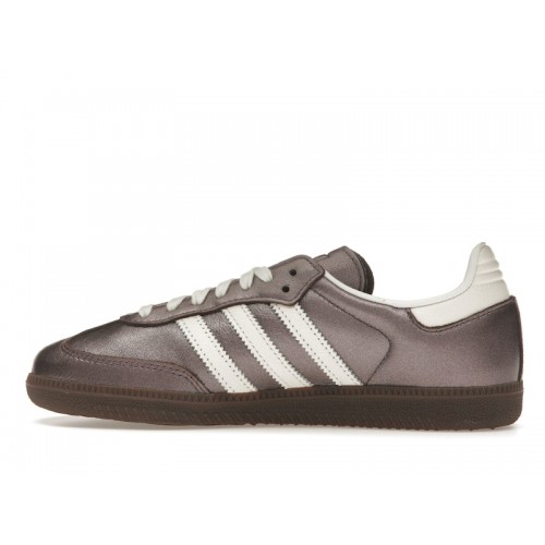 Кроссы adidas Samba OG Metallic Purple (W) - женская сетка размеров