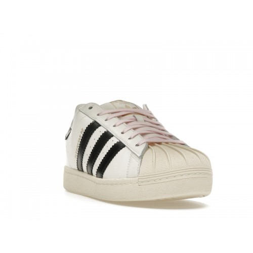 Кроссы adidas Superstar 92 by Pharrell White Black - мужская сетка размеров