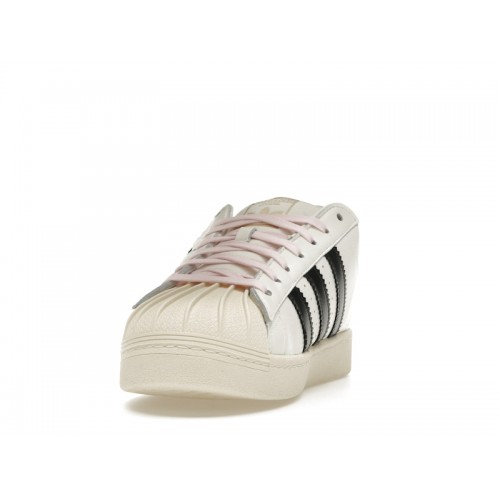 Кроссы adidas Superstar 92 by Pharrell White Black - мужская сетка размеров