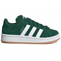 Детские кроссовки adidas Campus 00s Elastic Dark Green Cloud White (PS)