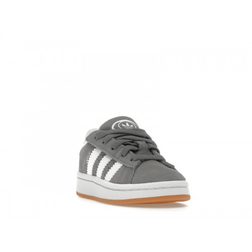 adidas Campus 00s Comfort Closure Grey Cloud White Gum (TD) - детская сетка размеров