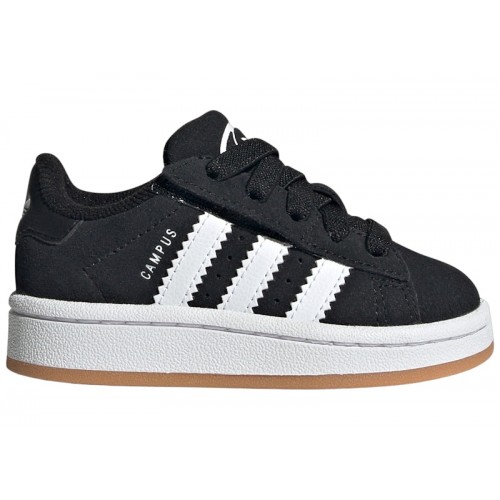 adidas Campus 00s CF EL Core Black Cloud White Gum (TD) - детская сетка размеров