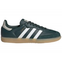 Подростковые кроссовки adidas Samba OG Mineral Green Off White Putty Grey (GS)