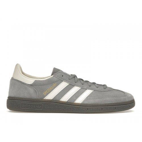 Кроссы adidas Handball Spezial Grey Gold - мужская сетка размеров