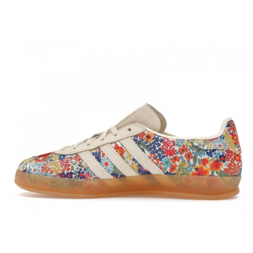 Кроссы adidas Gazelle Indoor Liberty London Floral Embroidery (W) - женская сетка размеров