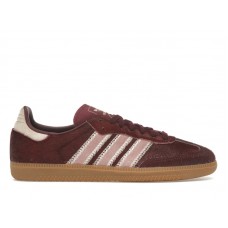 Женские кроссовки adidas Samba OG Maroon Sand Strata Pony (W)