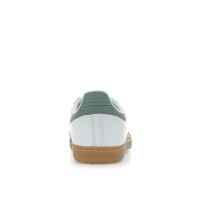 Подростковые adidas Samba OG Cloud White Silver Green (GS)
