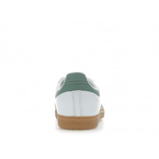 Подростковые adidas Samba OG Cloud White Silver Green (GS)