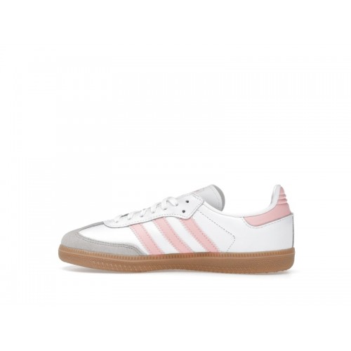 adidas Samba OG White Semi Pink Spark (PS) - детская сетка размеров
