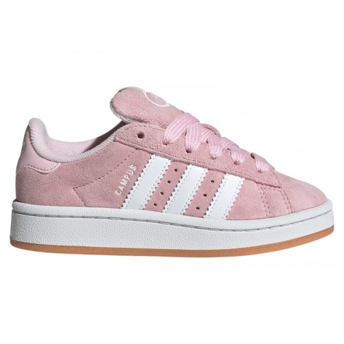 adidas Campus 00s Camp Clear Pink Cloud White Gum (PS) - детская сетка размеров