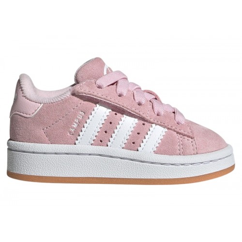 adidas Campus 00s Comfort Closure Camp Clear Pink Cloud White Gum (TD) - детская сетка размеров