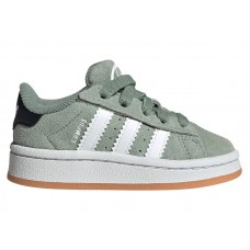 Малышам adidas Campus 00s Comfort Closure Silver Green Cloud White Gum (TD)
