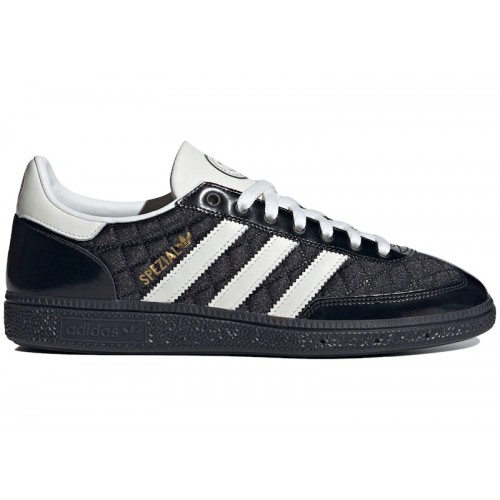 Кроссы adidas Handball Spezial Core Black White - мужская сетка размеров