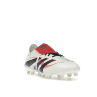 adidas Predator League Fold-Over Tongue FG/MG Off White Core Black Pure Ruby