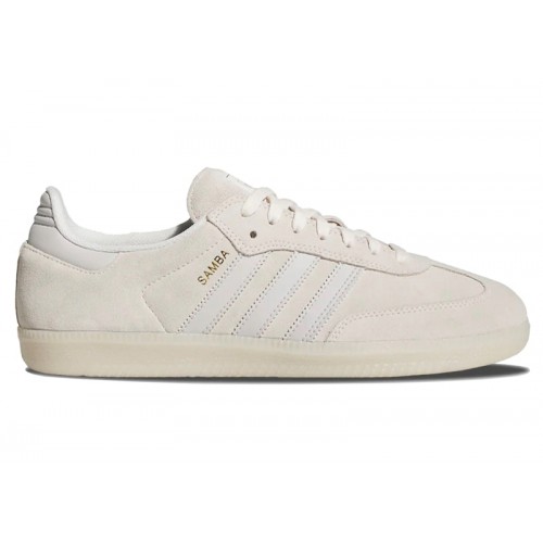 Кроссы adidas Samba ADV Chalk White Grey Carbon - мужская сетка размеров