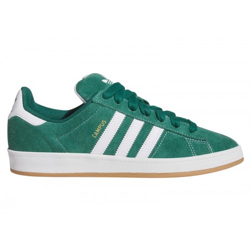 adidas Campus ADV Camp Collegiate Green Cloud White Gold Metallic - мужская сетка размеров