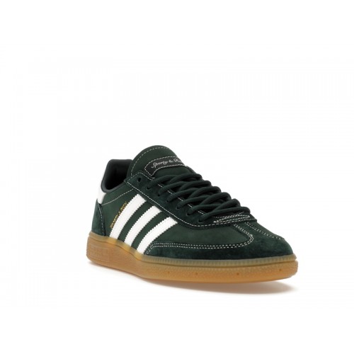 Кроссы adidas Handball Spezial Sporty & Rich Dark Green - мужская сетка размеров
