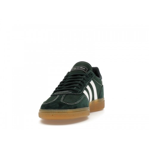 Кроссы adidas Handball Spezial Sporty & Rich Dark Green - мужская сетка размеров