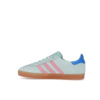 Подростковые adidas Gazelle Clear Mint Bliss Pink Bright Blue (GS)