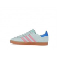 Подростковые adidas Gazelle Clear Mint Bliss Pink Bright Blue (GS)