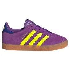 Детские adidas Gazelle Active Purple Solar Yellow Collegiate Purple (PS)