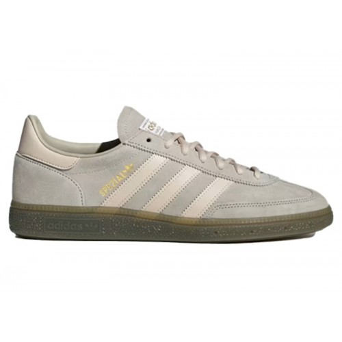 Кроссы adidas Handball Spezial Putty Grey Halo Ivory - мужская сетка размеров