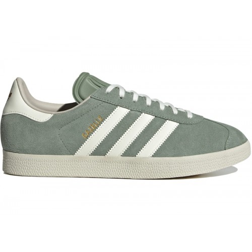 adidas Gazelle Silver Green Off White - мужская сетка размеров