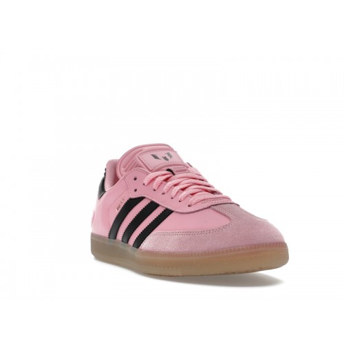 adidas Samba Messi Light Pink Black - мужская сетка размеров