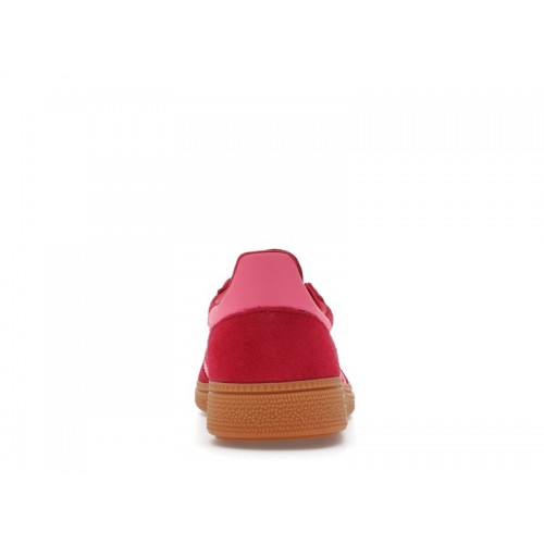 adidas Handball Spezial Ruby Red Lucid Pink Gum (GS) - подростковая сетка размеров