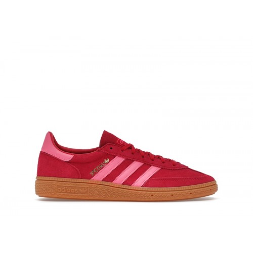 adidas Handball Spezial Ruby Red Lucid Pink Gum (GS) - подростковая сетка размеров
