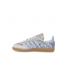 Детские adidas Samba OG Comfort Closure Liberty London Blue Floral (PS)