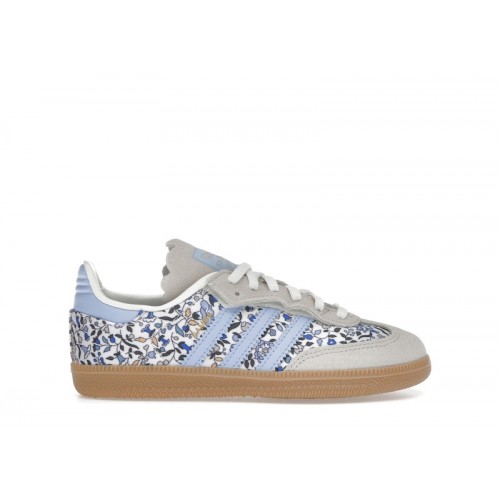 adidas Samba OG Comfort Closure Liberty London Blue Floral (PS) - детская сетка размеров