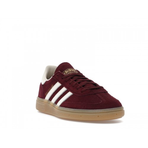 adidas Handball Spezial Maroon Cream White (W) - женская сетка размеров
