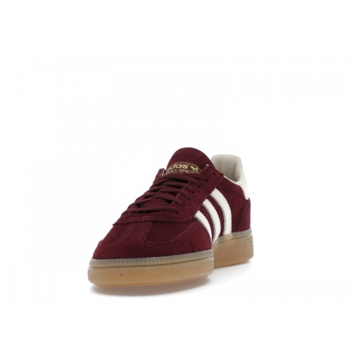 adidas Handball Spezial Maroon Cream White (W) - женская сетка размеров