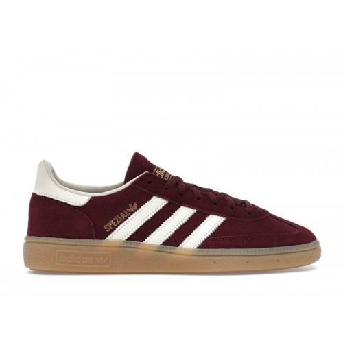 adidas Handball Spezial Maroon Cream White (W) - женская сетка размеров