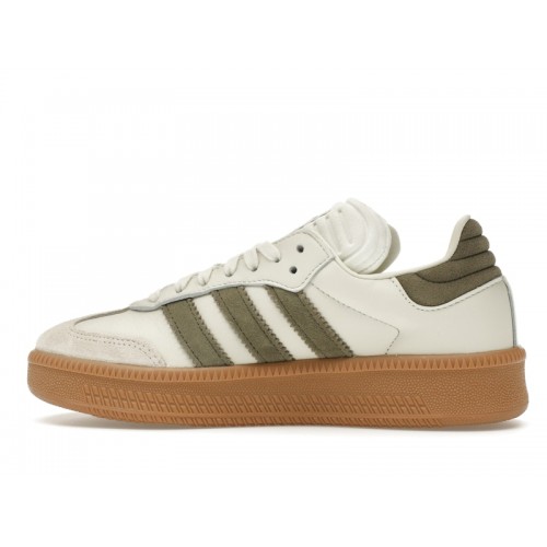 Кроссы adidas Samba XLG Ivory Olive Strata - мужская сетка размеров