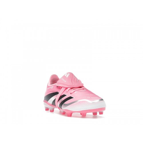 adidas Predator League Fold-Over Tongue FG/MG David Beckham Beam Pink (Kids) - детская сетка размеров