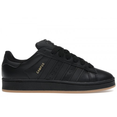 adidas Campus 00s Triple Black Gum - мужская сетка размеров