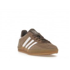 adidas Gazelle Indoor Earth Strata White Gold Metallic