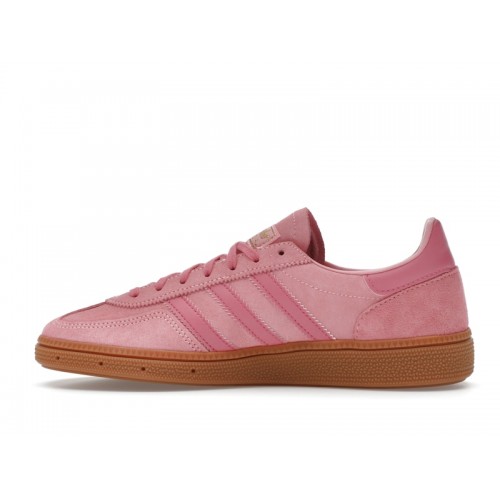 Кроссы adidas Handball Spezial Glow Pink Rose Tone (GS) - подростковая сетка размеров