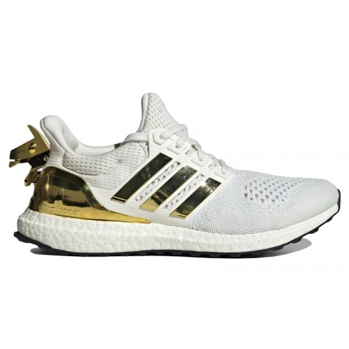 Кроссы adidas Ultra Boost 1.0 Fortnite Victory Crown White - мужская сетка размеров