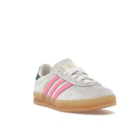 Женские adidas Gazelle Indoor White Off White Lucid Pink (W)